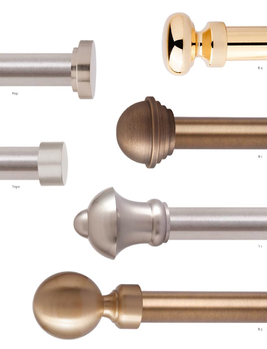 Inox e Latão Ø40 e Ø50mm