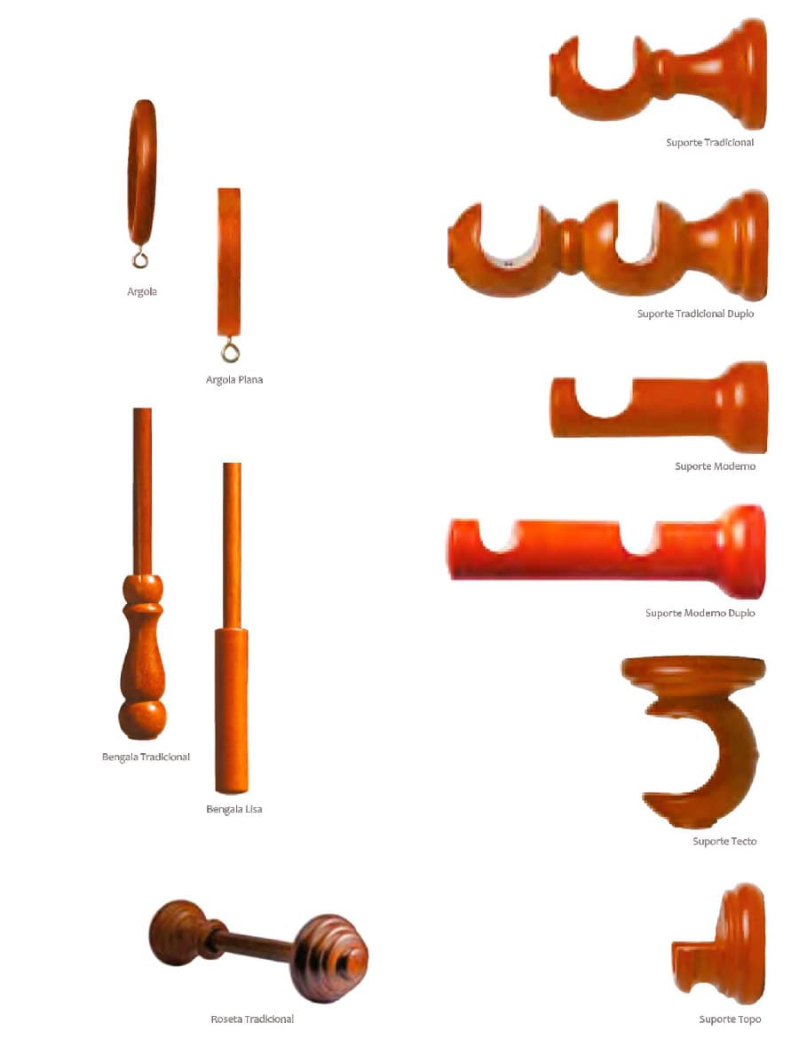 Madeira Ø35, Ø30 e Ø20mm 2